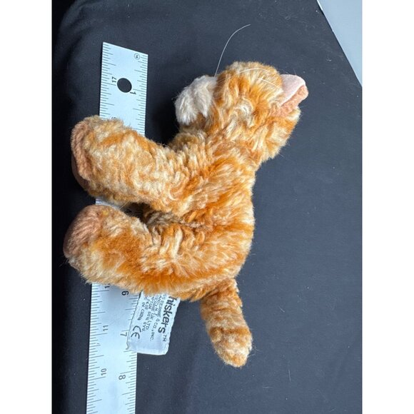 Whiskers Plush Orange Cat Stuffed Animal Soft Toy 8" Adorable Furry Kitten By Ru - Picture 2 of 5